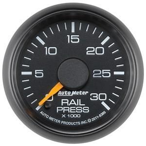 Autometer 2-1/16in. rail pressure; 0-30k psi; chevy match