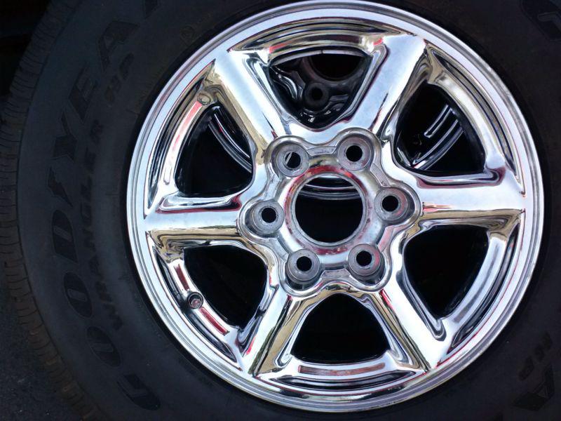 Cadillac escalade 16inch chrome oem factory wheel rim 1998 99 2000 2001 2002  