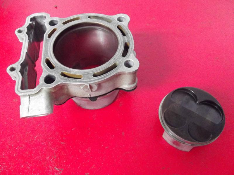 Kawasaki kx250f kx 250f 4 stroke engine top end cylinder jug piston 2004 2005