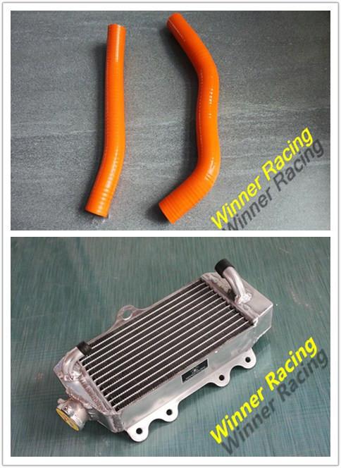 Aluminum radiator & silicone hose yamaha yz85 yz 85 2002-2008 04 05 06 07 08