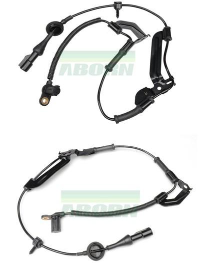 New front abs wheel speed sensor for ford escape mercury mariner set of 2