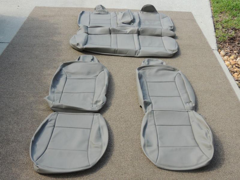 Dodge avenger leather seat covers interior seats 2008 2009 #48