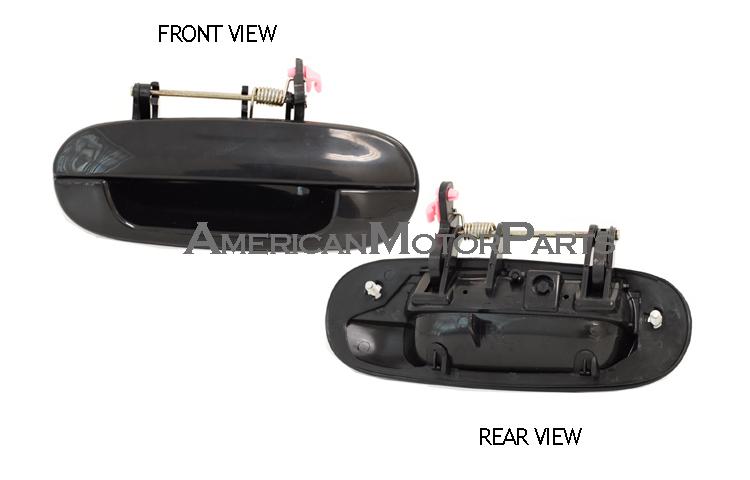 Depo driver replacement outside rear smooth blk door handle 03-06 isuzu ascender