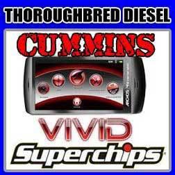 Superchips vivid tuner, 2003-2009 dodge cummins 5.9l 6.7l  538550