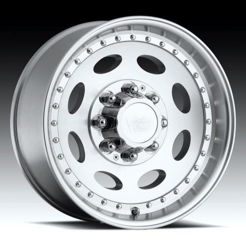 19.5 super single chevy dodge ford truck wheels rims 8x6.5 and 8x170 machined 