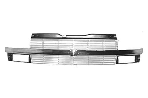 Replace gm1200371 - 95-05 chevy astro grille brand new van grill oe style