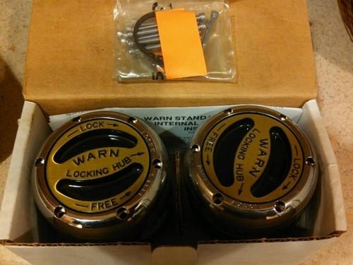 Warn 20990 premium 1/2 ton locking hubs for ford f150 bronco and chevy