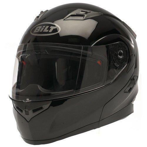 Bilt apollo modular motorcycle helmet black blh40 xl 