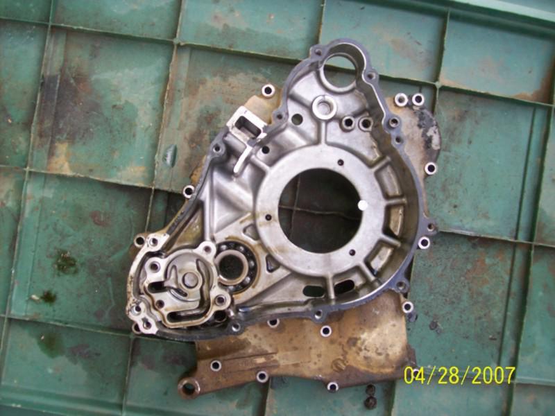 1997 kawasaki prairie 400 4wd engine crank case housing core