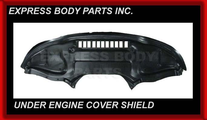 W220 2003-2006 s430 s500 s class front under engine cover shield splash lower