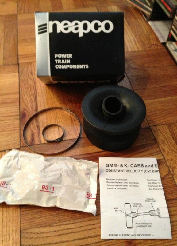 Outer cv boot kit- neapco- brand new in box- fits eldorado- toronado- seville