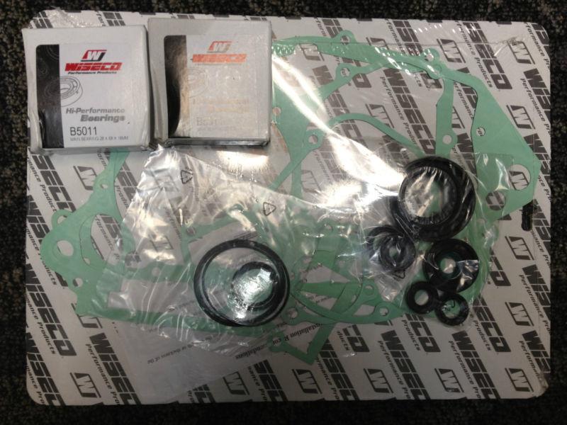 Wiseco bottom end gaskets seals and crank bearings honda 02-04 cr250 cr 