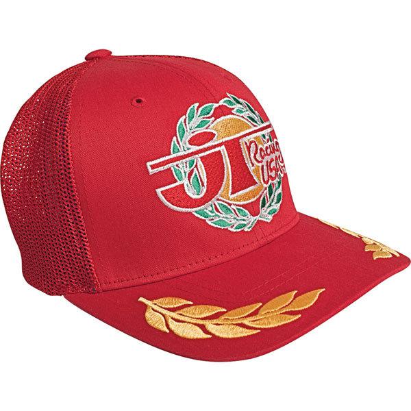 Red s/m jt racing jt victory trucker flexfit hat