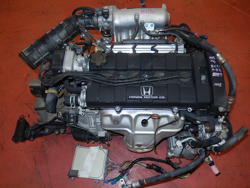 Jdm acura integra b18b dohc 1.8l engine 5speed manual transmission ecu 1994-1995