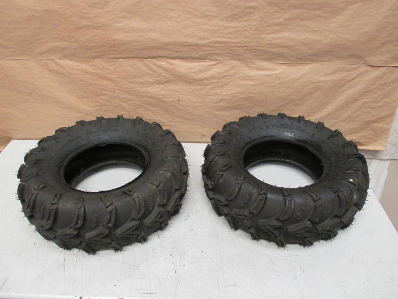 Itp mud lite 23x8x11 23x8-11 atv quad off road tires pair (2)
