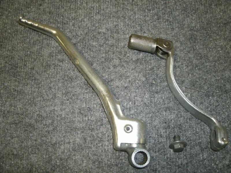 Honda cr125 kickstarter and shifter