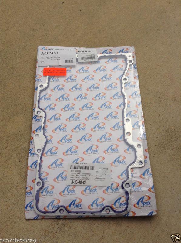 Apex aop451 oil pan set gasket-engine oil pan gasket set