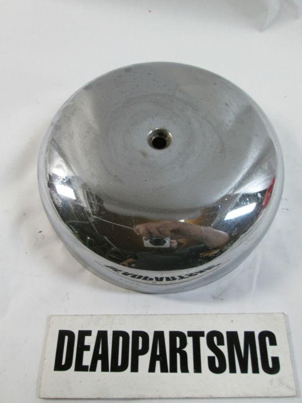 Harley vintage 7-inch round chrome air filter cleaner cover