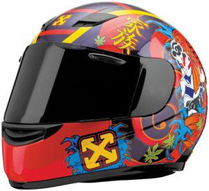 Sparx s-07 kintaro helmet red xl/x-large