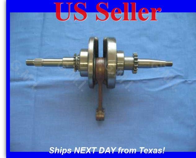 New crankshaft for scooter - chinese gy6 139qmb gas engine part - 50cc 60cc 80cc