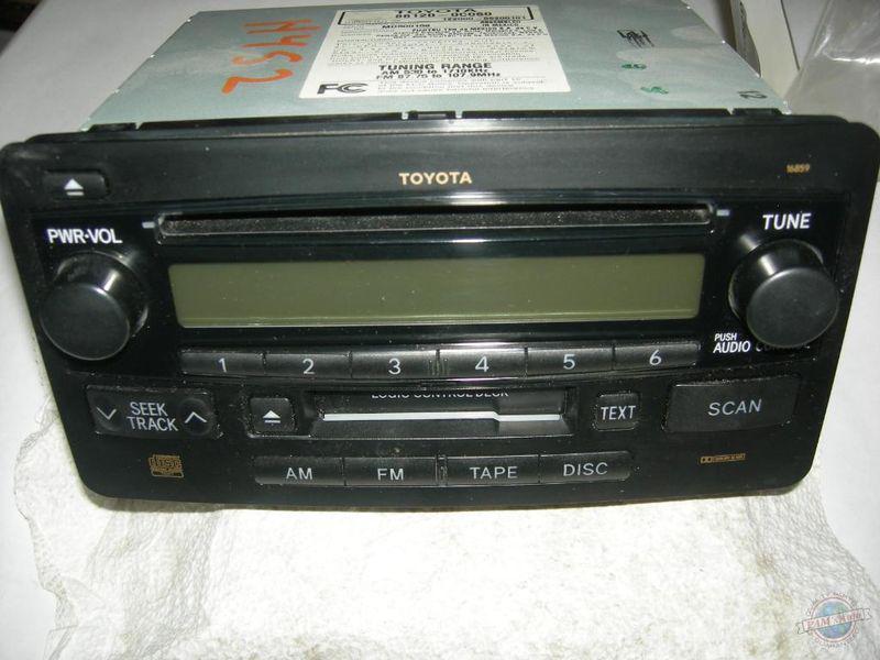 Radio tundra 583122 05 06 am-fm-cd-cass tested gd