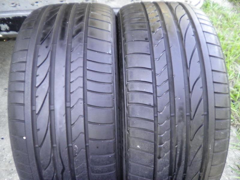 2 bridgestone potenza re050a * rft bmw tires 245 40 19 - 75% caii to buy @ $240