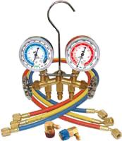 Mastercool r134a  brass manifold gauge set
