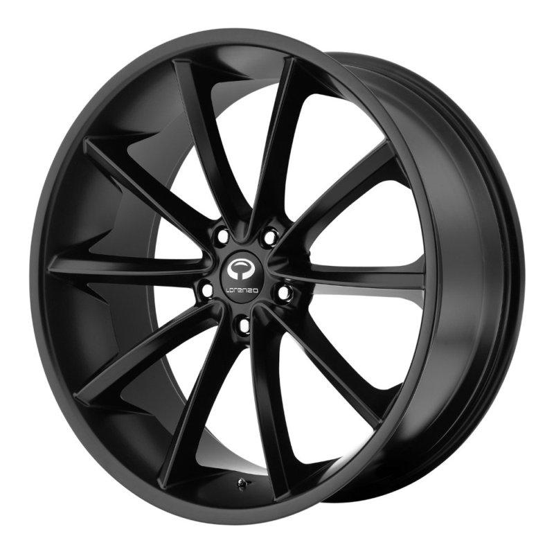 20x8.5 lorenzo wl32 black wheel/rim(s) 5x114.3 5-114.3 5x4.5 20-8.5