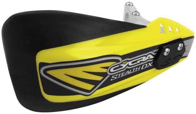 Cycra stealth dx handguards complete racer pack yellow