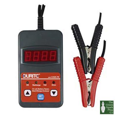 Durite - battery tester with start/charge analyzer 12 volt cd1 - 0-524-70