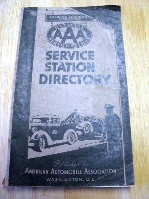 1941 aaa service station directory