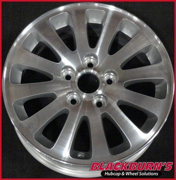 2005 05 buick lesabre 16" machined silver wheel used oem factory rim 4054 