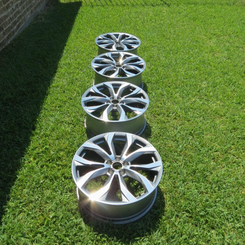  used genuine oem audi a6 20" alloy wheels