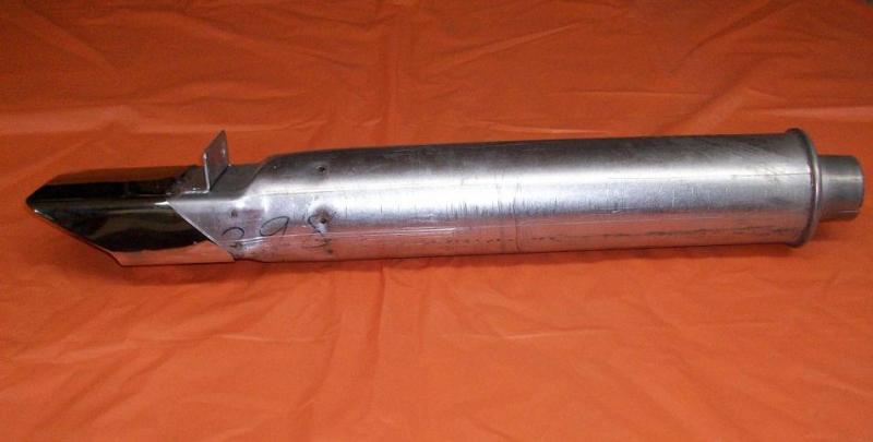 1965 1966 1967 barracuda resonator with chrome tip part number and pentastar