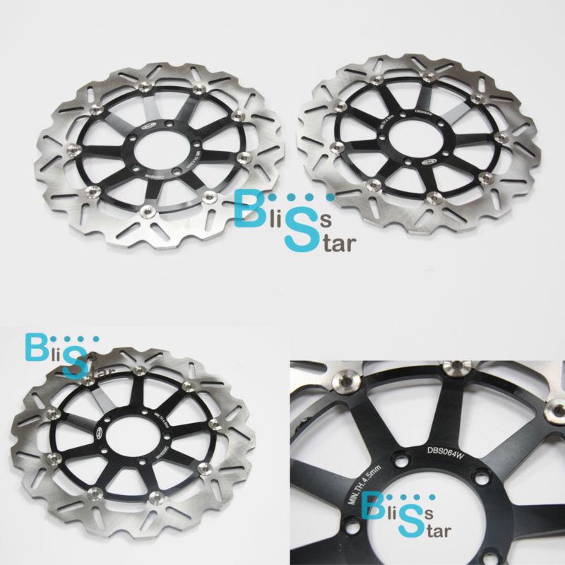 Front brake disc rotors for ducati 848 evo 850 749 748 2008-2012