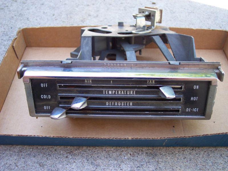 1965 1966 chevy impala ss 1967-72 chevy truck non a/c heater control 