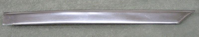 Nice used l/h rear window vertical hardtop stainless trim for 1956-1960 corvette