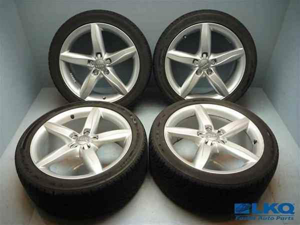 2009 audi a4 18"  wheel and tire set w/ tires oem lkqnw
