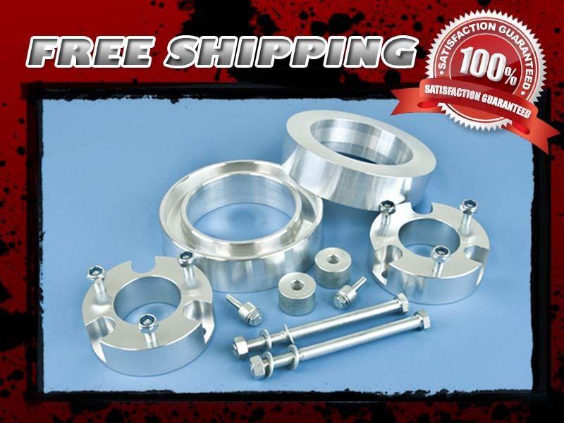 Silver lift kit front 2" rear 2" w/ differential skid plate drop 4wd 4x4