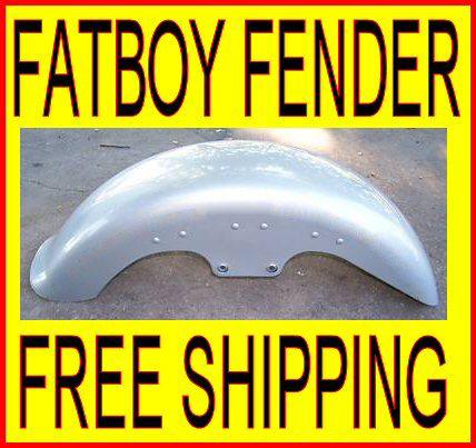 Ultima raw steel 16" front fender 1990-present harley fatboy flstf flht