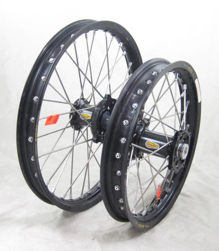 Mx wheels set yamaha yz85 suzuki rm85 excel rims talon hubs new