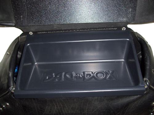 Harley heritage classic bag-r-box saddlebag insert tray (pair 2 units)