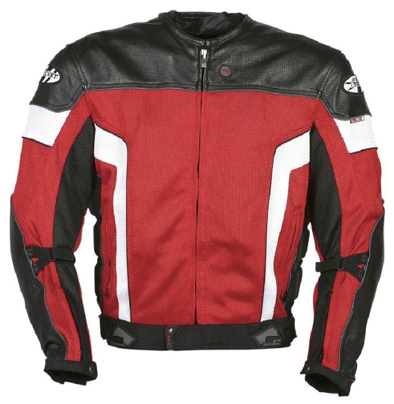 Joe rocket red reactor 2.0 motorcycle jacket medium m