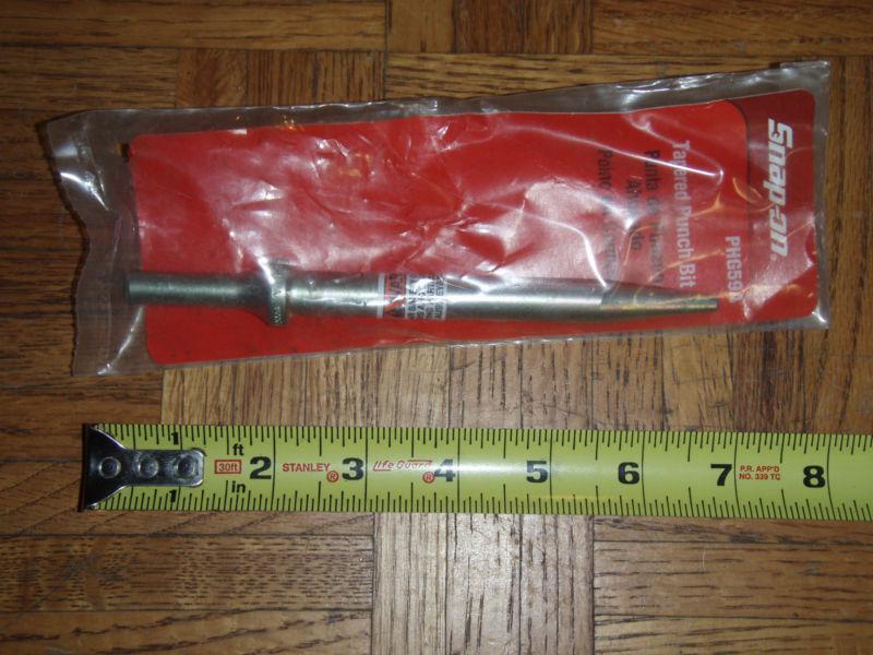 Snap on air hammer chisel bit tool tapered punch phg59a brand new in package usa