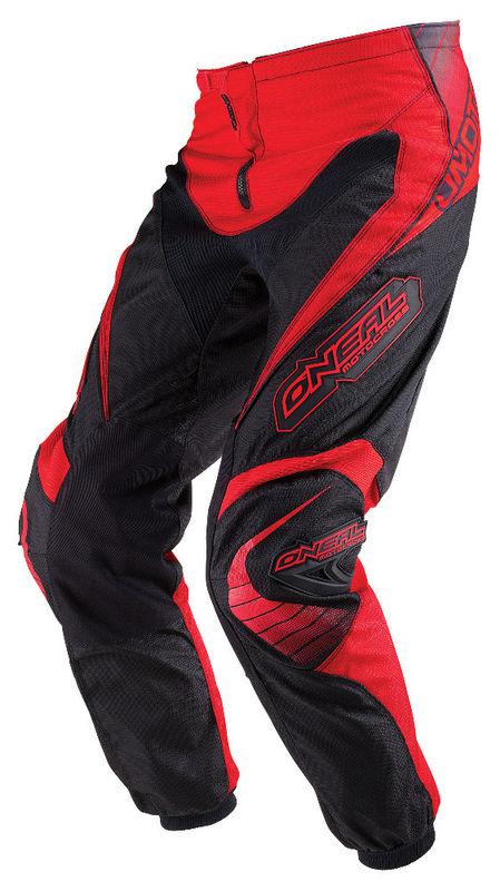 O'neal oneal element red youth dirt bike pants off-road motocross mx atv