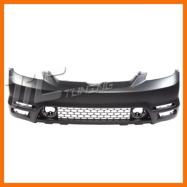 03-04 toyota matrix front bumper cover new to1000236 primered base xr wo spoiler