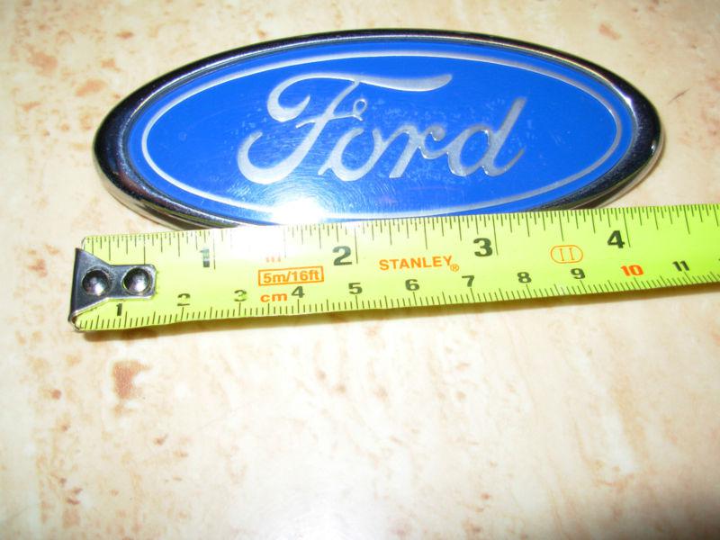 Ford blue oval emblem badge decal logo symbol 4 1/2 in