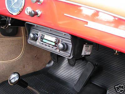 Porsche 356 Speedster Roadster Under Dash Radio Bracket