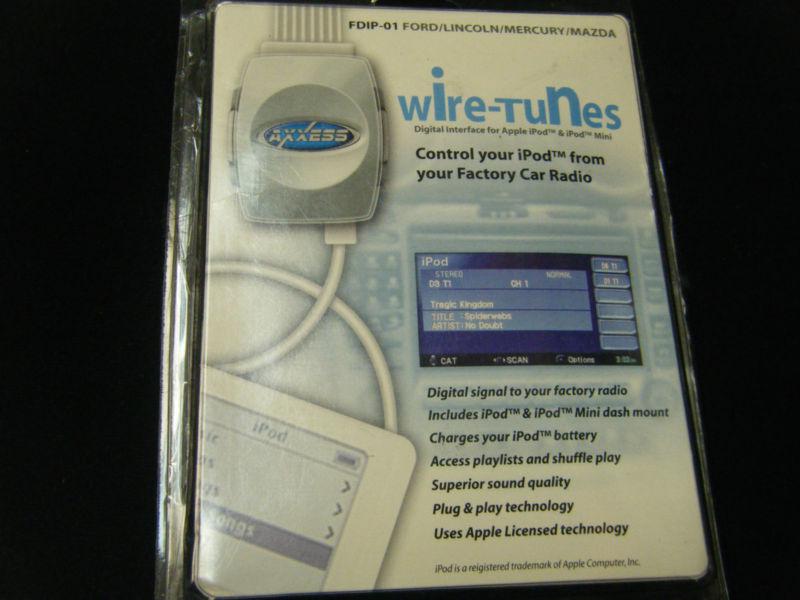 Axxess wire tunes fdip-01 ford/lincoln/mercury/mazda digital interface for ipods