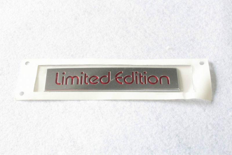 Oem golf 20 anniversary mk5 mk6 limited edition chrome trunk emblem badge